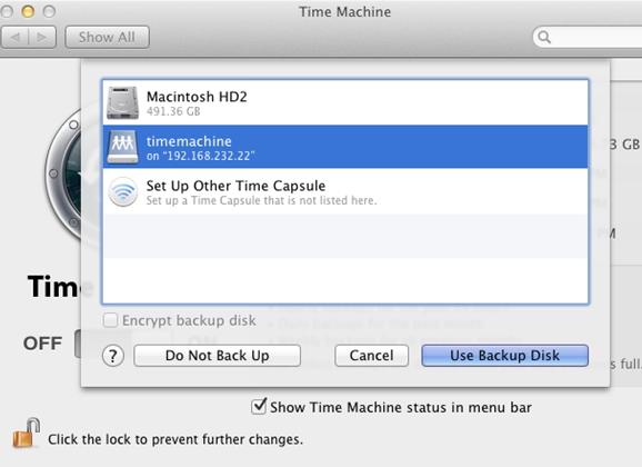 Apple's Time Machine® and Open-E DSS V6 – short manual and one tip
